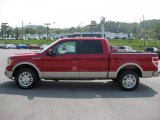2010 Red Candy Metallic Ford F150 Lariat SuperCrew #36856357