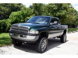 2001 Forest Green Pearl Dodge Ram 2500 SLT Quad Cab 4x4 #36856679