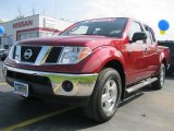 2008 Red Brawn Nissan Frontier SE Crew Cab 4x4 #36857460