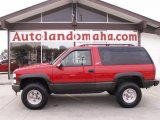 1995 Victory Red Chevrolet Tahoe Sport 4x4 #36856736