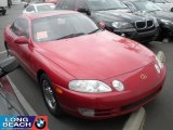 1995 Super Red Lexus SC 400 #36856751