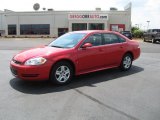 2010 Victory Red Chevrolet Impala LS #36963472