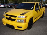 2007 Yellow Chevrolet Colorado LT Crew Cab #36962827