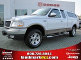 2003 Oxford White Ford F150 Lariat SuperCab 4x4 #36963183