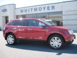 Vivid Red Metallic Lincoln MKX in 2008