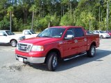 2008 Bright Red Ford F150 XLT SuperCrew 4x4 #36963599