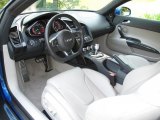 2009 Audi R8 5.2 FSI quattro Fine Nappa Limestone Grey Leather Interior