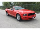 2006 Torch Red Ford Mustang V6 Premium Convertible #36962995
