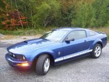 2007 Vista Blue Metallic Ford Mustang V6 Premium Coupe #36963032
