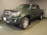 2009 Timberland Green Mica Toyota Tacoma V6 TRD Double Cab 4x4 #36963406