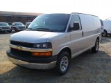 2010 Sheer Silver Metallic Chevrolet Express 1500 Work Van #36963758