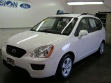 2009 Clear White Kia Rondo LX #36963996