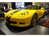 2007 Velocity Yellow Chevrolet Corvette Z06 #37033645
