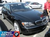 2008 Jet Black BMW 7 Series 750i Sedan #37033321
