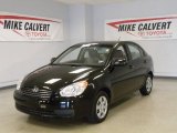 2009 Ebony Black Hyundai Accent GLS 4 Door #36964029