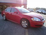 2010 Victory Red Chevrolet Impala LS #37033338