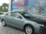 2011 Aloe Green Metallic Toyota Camry XLE #36964083