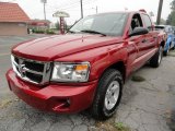 2008 Inferno Red Crystal Pearl Dodge Dakota SLT Crew Cab 4x4 #37033868