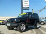 2010 Black Jeep Wrangler Sahara 4x4 #37033266