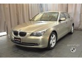 2008 Platinum Bronze Metallic BMW 5 Series 535xi Sedan #37032924