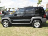 2006 Black Jeep Liberty Sport #37033276