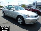 2000 Vogue Silver Metallic Honda Civic EX Coupe #37125113