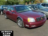2002 Crimson Pearl Cadillac DeVille DTS #37125118