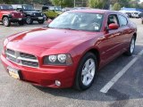 2008 Inferno Red Crystal Pearl Dodge Charger R/T #37125172