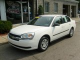 2005 White Chevrolet Malibu Sedan #37125536