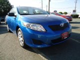 2010 Blue Streak Metallic Toyota Corolla  #37125792