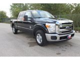 2011 Tuxedo Black Metallic Ford F250 Super Duty XLT Crew Cab #37162994