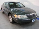 2000 Lincoln Continental Medium Charcoal Green Metallic