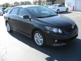 2010 Black Sand Pearl Toyota Corolla S #37175316