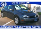 2011 United Gray Metallic Volkswagen Golf 4 Door #37163395