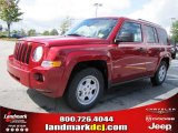 2010 Inferno Red Crystal Pearl Jeep Patriot Sport #37175135