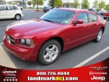 2010 Inferno Red Crystal Pearl Dodge Charger 3.5L #37175136