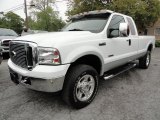 2007 Oxford White Ford F350 Super Duty Lariat SuperCab 4x4 #37175603