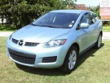 2007 Icy Blue Metallic Mazda CX-7 Sport #37175648