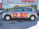 2010 Magnetic Gray Metallic Nissan Versa 1.8 S Hatchback #37225268