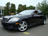 2008 Majestic Black Metallic Mercedes-Benz S 550 4Matic Sedan #37225080