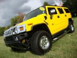 2007 Yellow Hummer H2 SUV #37224846