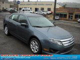 2011 Steel Blue Metallic Ford Fusion SE #37225110