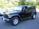 2008 Black Jeep Wrangler Unlimited X #37225547