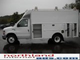 2011 Oxford White Ford E Series Cutaway E350 Commercial Utility Truck #37224927