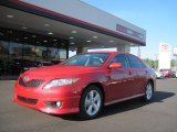 2011 Barcelona Red Metallic Toyota Camry SE #37225392