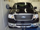 2007 Black Ford F150 Lariat SuperCab 4x4 #37282623