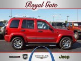 2006 Inferno Red Pearl Jeep Liberty Limited 4x4 #37282457