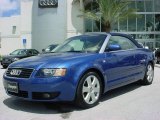 2006 Caribic Blue Pearl Effect Audi A4 1.8T Cabriolet #353917