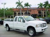 2007 Oxford White Clearcoat Ford F250 Super Duty FX4 SuperCab 4x4 #37282528