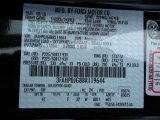 2011 Fusion Color Code for Tuxedo Black Metallic - Color Code: UH